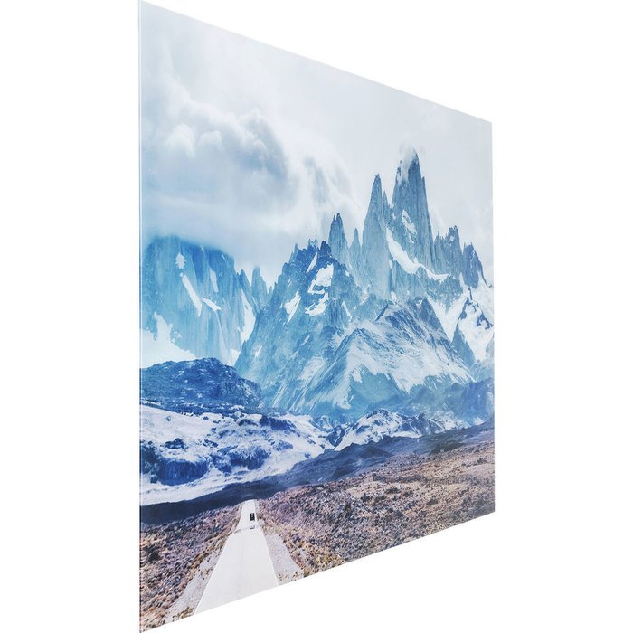 Картина Road To The Mountains на закаленном стекле - купить Картины по цене 38700.0