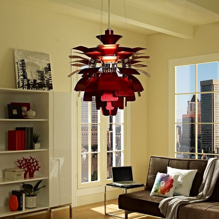 Подвесной светильник "Artichoke Red" - купить Подвесные светильники по цене 38000.0
