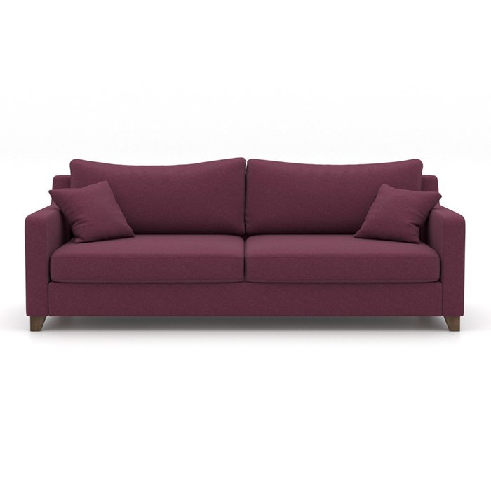 Диван-кровать Mendini EKL (218 см ) бордового цвета