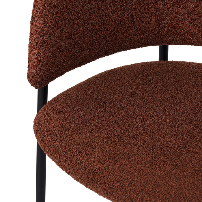 Стул Helning терракотового цвета - купить Обеденные стулья по цене 11900.0