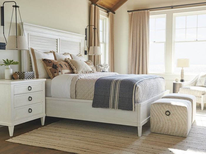 Кровать Бриз 140х200 белого цвета - лучшие Кровати для спальни в INMYROOM