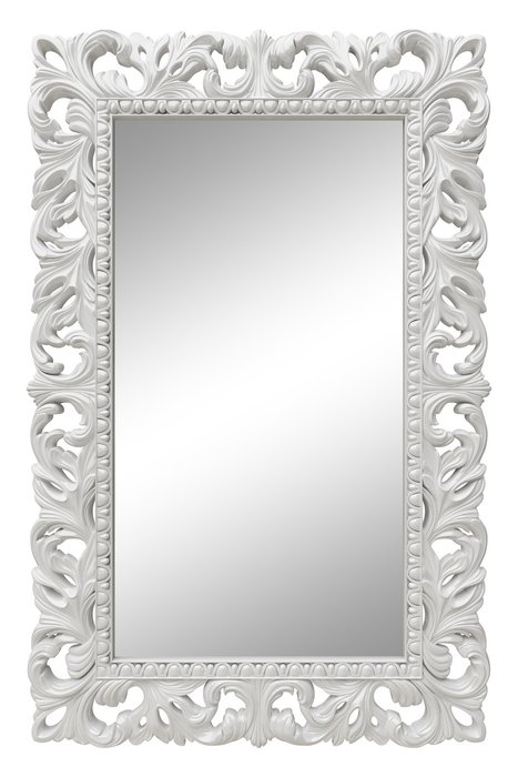 Подвесное зеркало Отталия Белый глянец