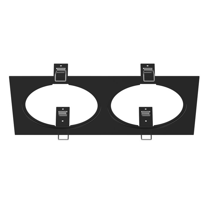Рамка INTERO 111 Double QUADRO ЧЕРНЫЙ Рамка INTERO 111 Double QUADRO ЧЕРНЫЙ