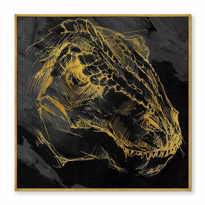 Репродукция картины на холсте Dino Mate, No 1, 2021г. - купить Картины по цене 29999.0