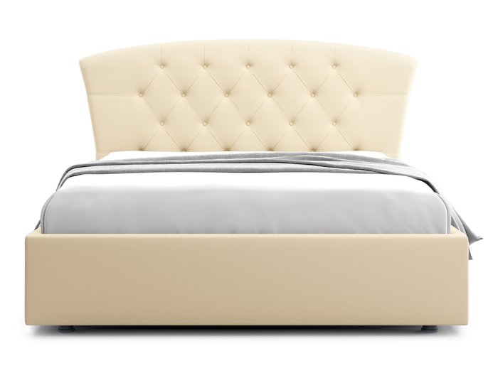 Кровать Premo 180х200 светло-бежевого цвета с подъемным механизмом  - купить Кровати для спальни по цене 56500.0