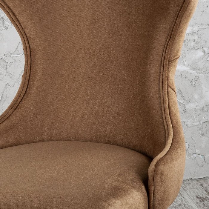 Стул Бухарест коричневого цвета - лучшие Обеденные стулья в INMYROOM