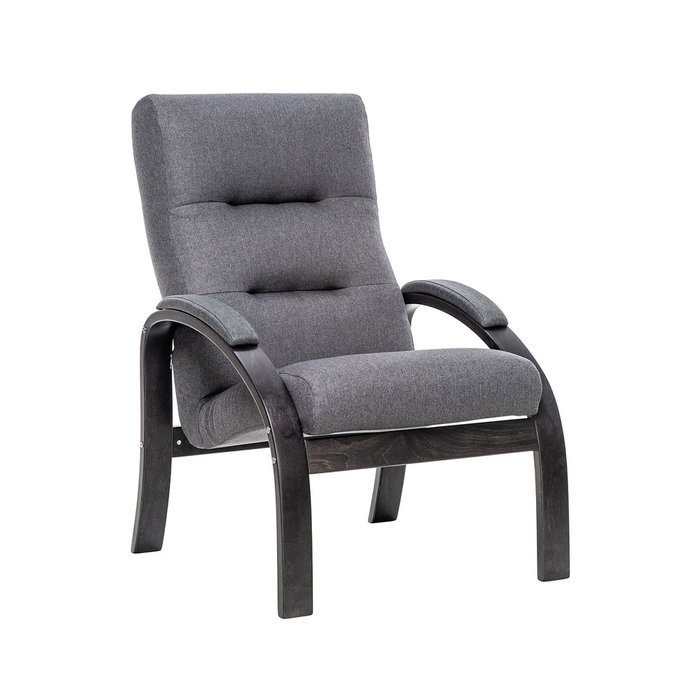 Кресло Лион серого цвета