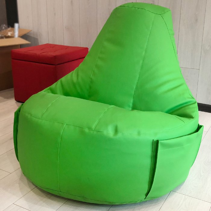 Кресло Комфорт зеленого цвета - купить Бескаркасная мебель по цене 4990.0
