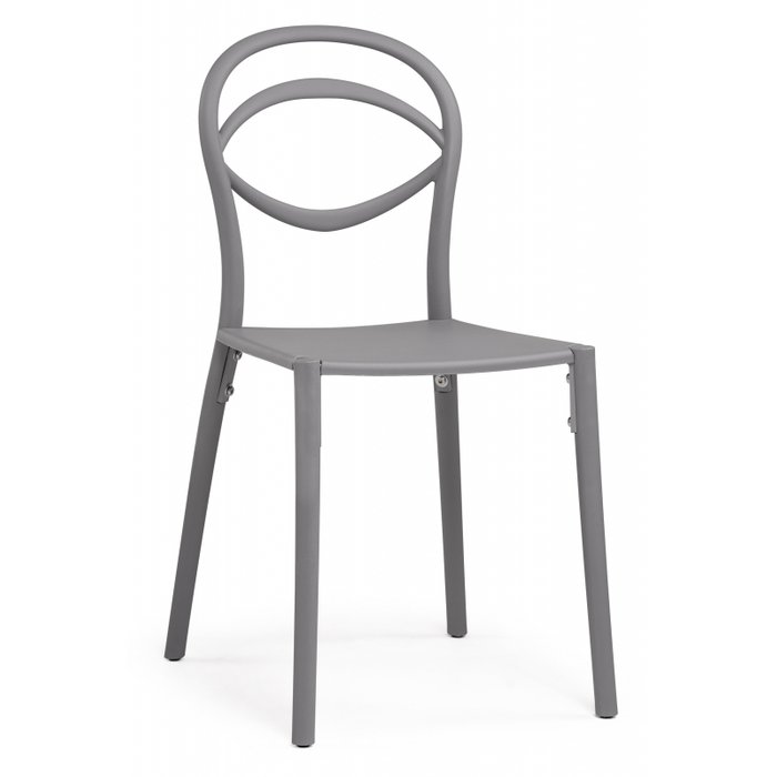 Обеденный стул Simple серого цвета