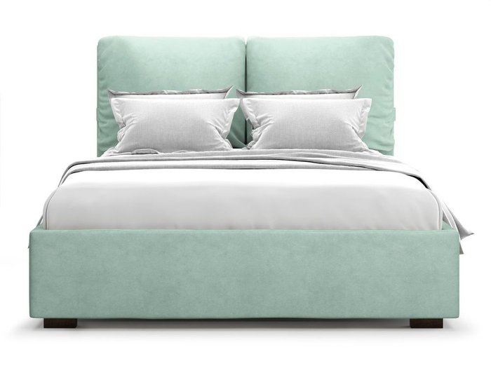 Кровать Trazimeno 160х200 мятного цвета - купить Кровати для спальни по цене 34000.0