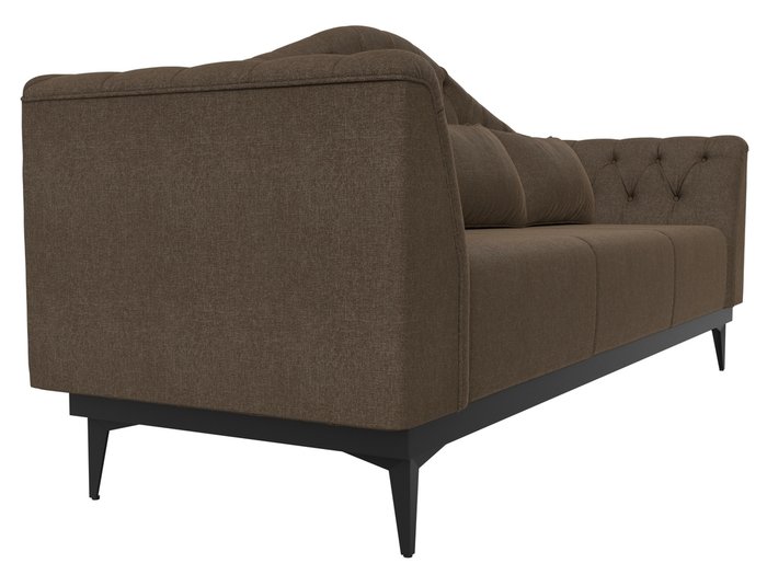 Прямой диван-кровать Флорида коричневого цвета - лучшие Прямые диваны в INMYROOM