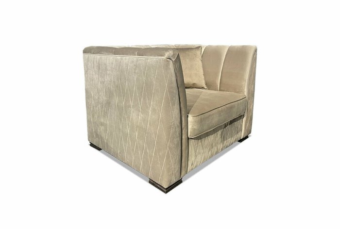 Кресло Marsele бежевого цвета - купить Интерьерные кресла по цене 79860.0