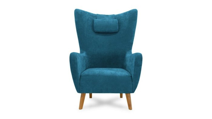 Кресло Лестер 2 голубого цвета - купить Интерьерные кресла по цене 24000.0
