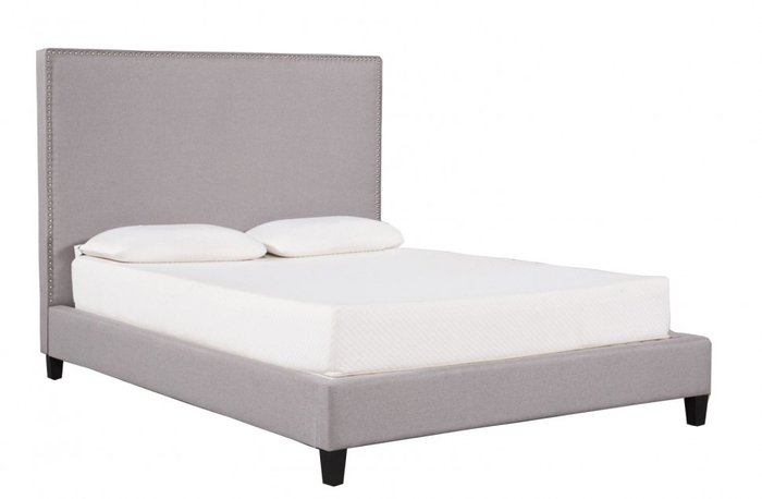 Кровать Parome серого цвета 160х200
