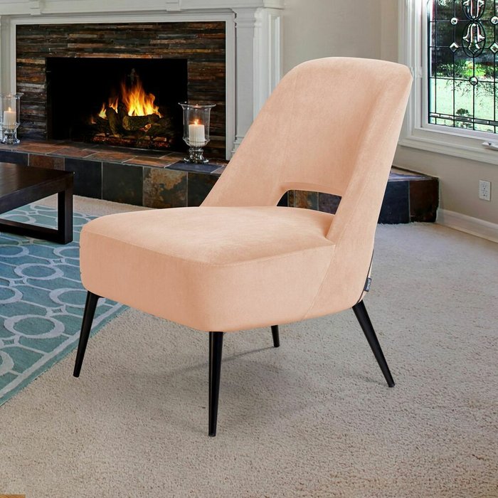 Кресло Dante бежевого цвета - лучшие Интерьерные кресла в INMYROOM