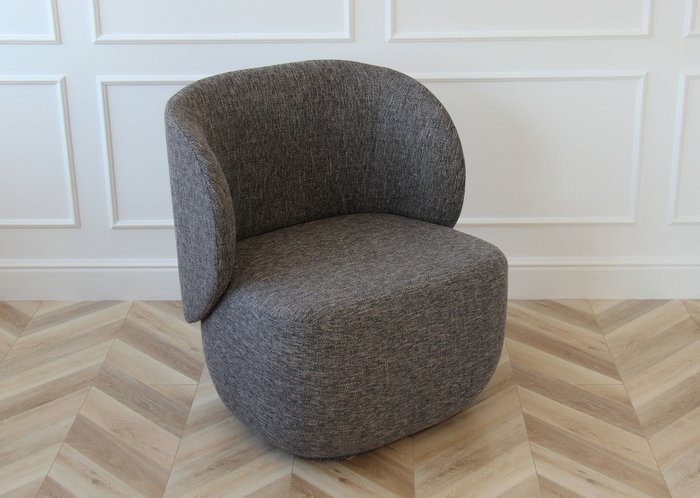Кресло E5.1 серого цвета - купить Интерьерные кресла по цене 40900.0