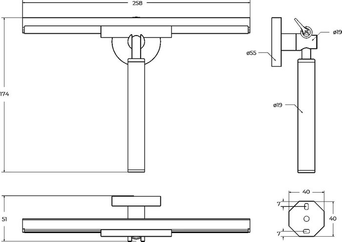 Скребок Relax - купить Держатели для полотенец по цене 4200