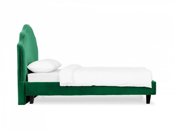 Кровать Queen Victoria L 140х200 темно-зеленого цвета - лучшие Кровати для спальни в INMYROOM