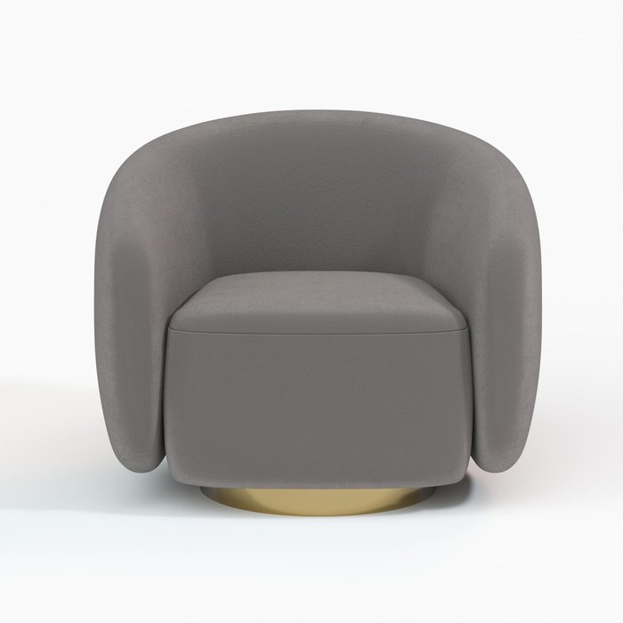 Кресло Kali серого цвета - купить Интерьерные кресла по цене 50589.0