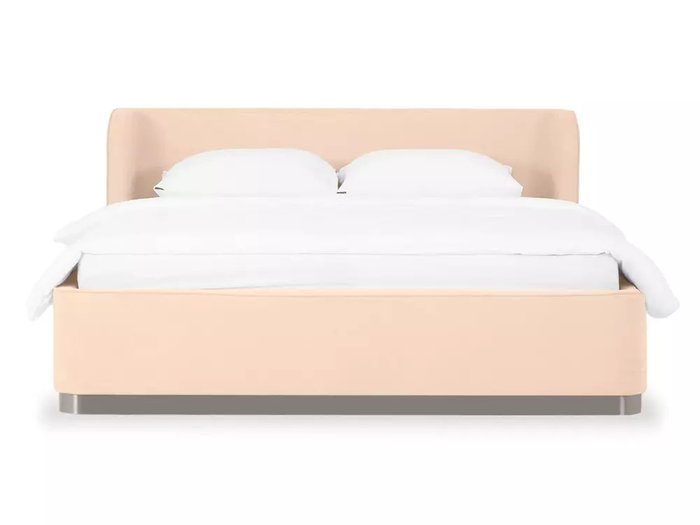 Кровать Vibe 160х200 в обивке из велюра с подъемным механизмом