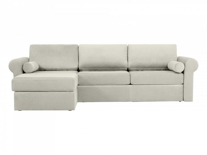 Угловой диван-кровать Peterhof светло-серого цвета