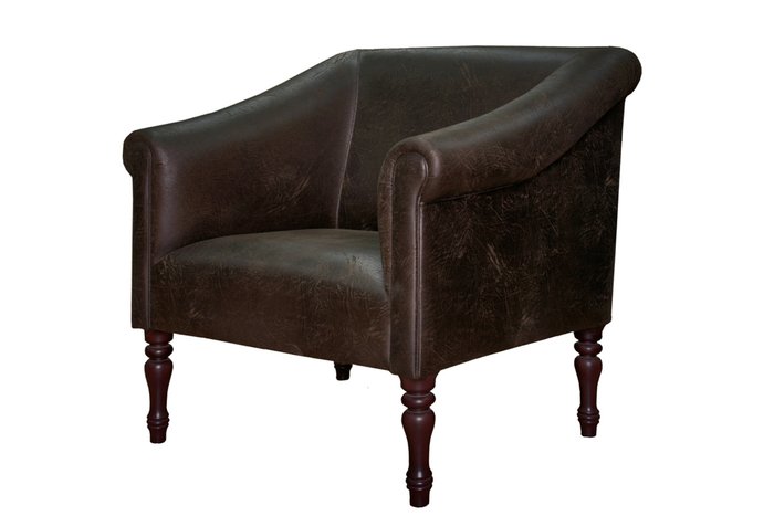 Кресло Jolin коричневого цвета
