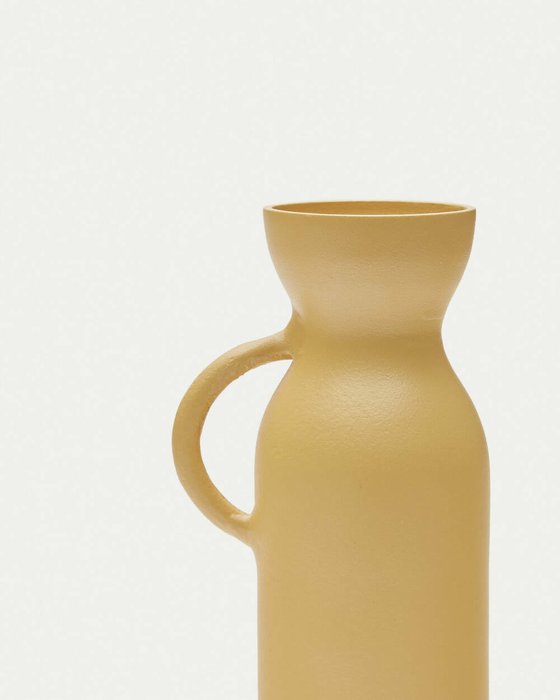 Ваза Pelras 17 горчичного цвета - лучшие Вазы в INMYROOM Ваза Pelras 17 горчичного цвета - лучшие Вазы в INMYROOM