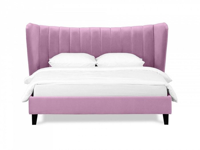 Кровать Queen II Agata L 160х200 лилового цвета - купить Кровати для спальни по цене 64410.0