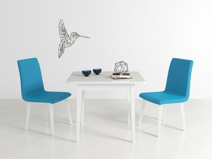 Стол раскладной обеденный белого цвета - лучшие Обеденные столы в INMYROOM