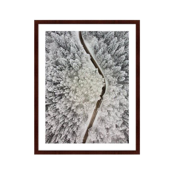Картина Winter road view - купить Картины по цене 12999.0