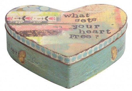 Декоративная коробка Heart  - купить Шкатулки по цене 3549.0