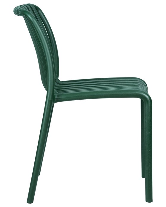 Стул обеденный Walter темно-зеленого цвета - лучшие Садовые стулья в INMYROOM
