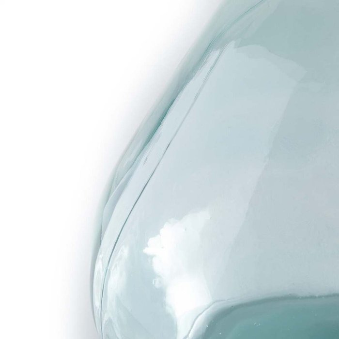 Ваза-бутыль из стекла Izolia голубого цвета - лучшие Вазы  в INMYROOM
