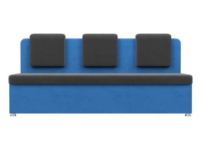 Диван Маккон серо-голубого цвета - купить Прямые диваны по цене 24999.0