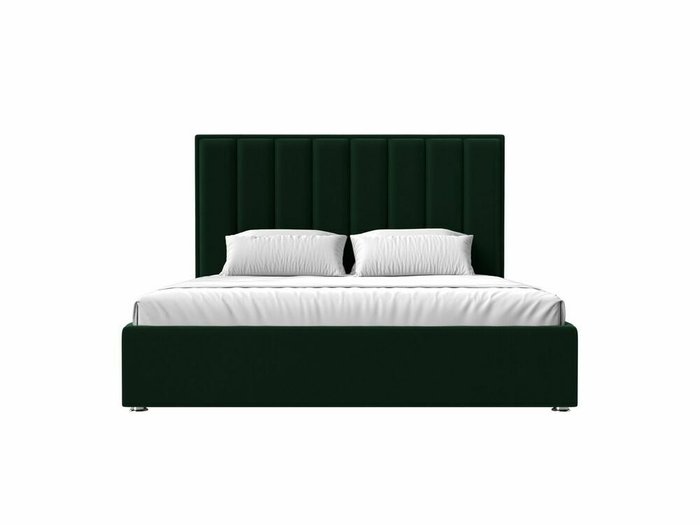 Кровать Афродита 180х200 темно-зеленого цвета с подъемным механизмом - купить Кровати для спальни по цене 89999.0