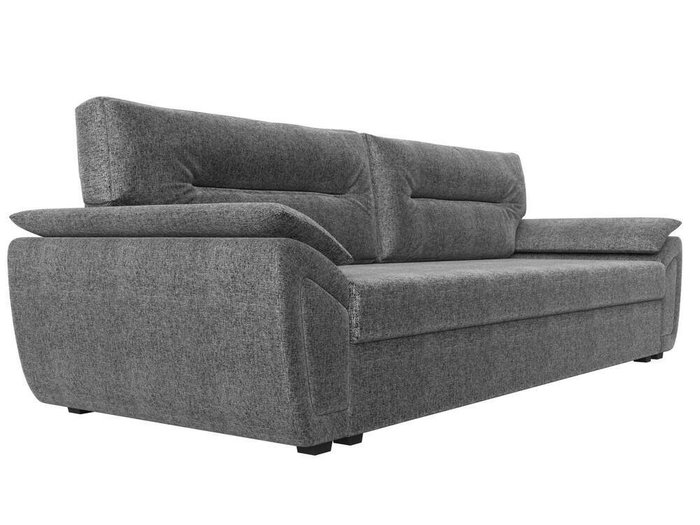 Прямой диван-кровать Нэстор Лайт серого цвета - лучшие Прямые диваны в INMYROOM