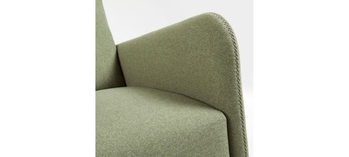  Кресло Julia Grup KOPA зеленого цвета - лучшие Интерьерные кресла в INMYROOM