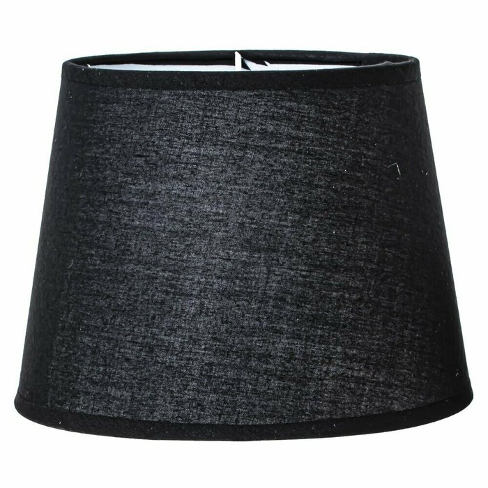 Настольная лампа с черным абажуром - купить Настольные лампы по цене 3260.0