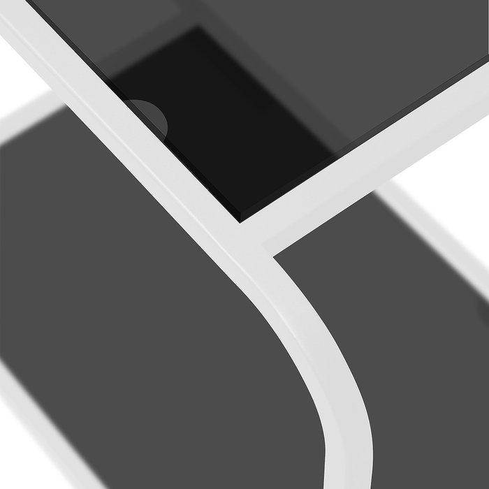 Стеллаж Siena 80 черно-белого цвета - лучшие Стеллажи в INMYROOM Стеллаж Siena 80 черно-белого цвета - лучшие Стеллажи в INMYROOM