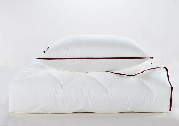 Одеяло Ruby Rose 195х215 белого цвета  - купить Одеяла по цене 8624.0
