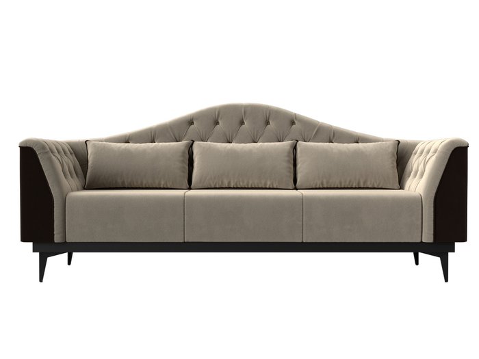 Прямой диван-кровать Флорида бежевого цвета - купить Прямые диваны по цене 52999.0