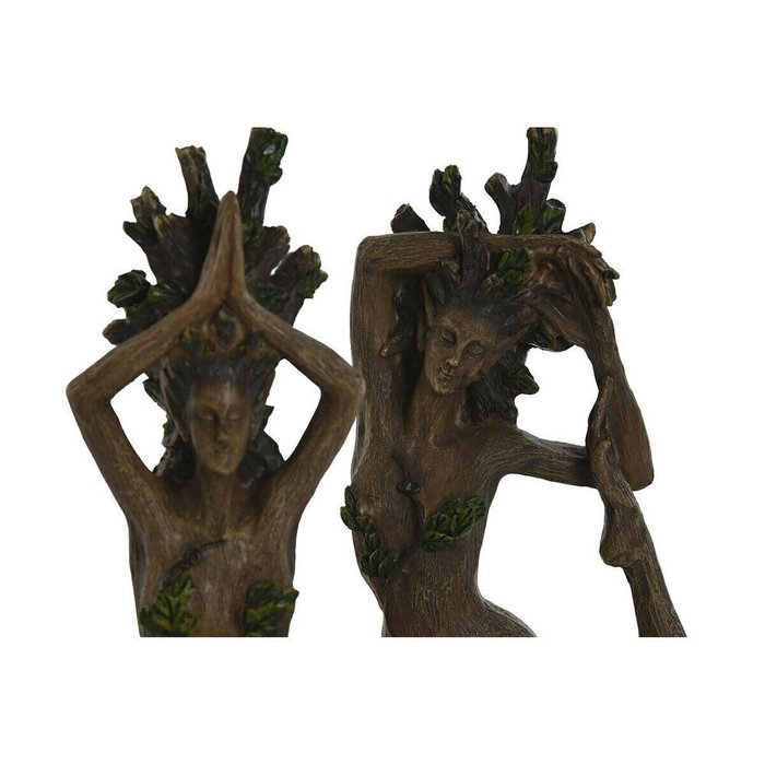 Декоративная фигура Коричневый Yoga Индиец 13 x 6 x 16 cm (2 штук) - купить Фигуры и статуэтки по цене 2773.0