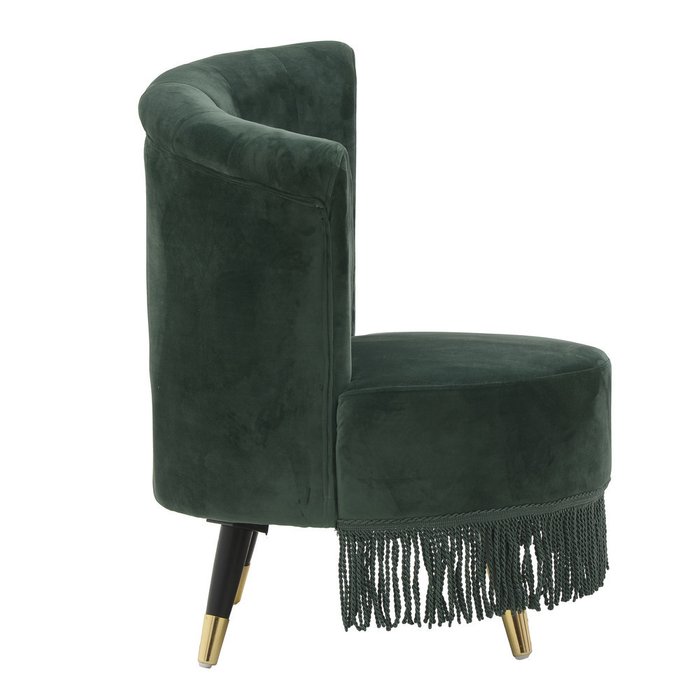 Интерьерное кресло на ножках зеленого цвета - лучшие Интерьерные кресла в INMYROOM