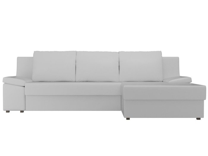 Угловой диван-кровать Челси белого цвета (экокожа) - купить Угловые диваны по цене 47990.0