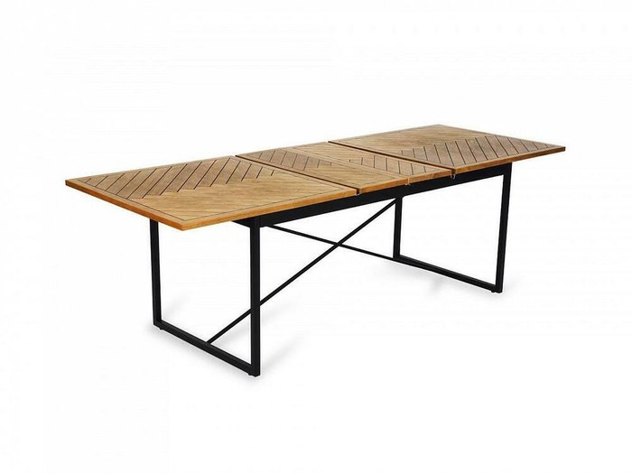 Раздвижной обеденній стол Andy коричневого цвета - купить Обеденные столы по цене 64900.0