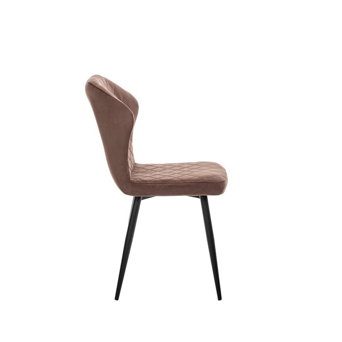 Стул Шейл черно-коричневого цвета - лучшие Обеденные стулья в INMYROOM