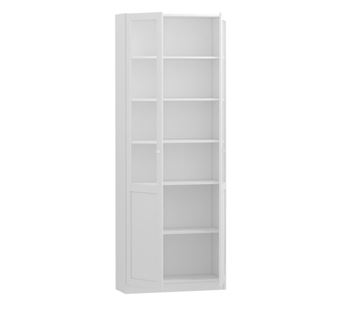 Книжный шкаф Харрис белого цвета - купить Книжные шкафы по цене 17153.0