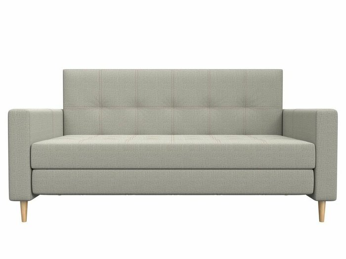 Диван-кровать Лига 038 светло-бежевого цвета - купить Прямые диваны по цене 32999.0