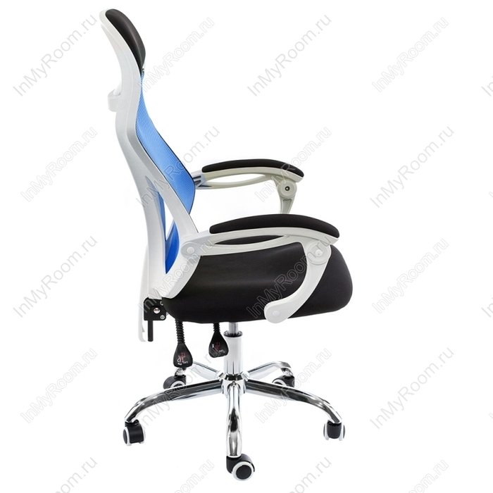 Компьютерное кресло Armor черно-голубого цвета - лучшие Офисные кресла в INMYROOM