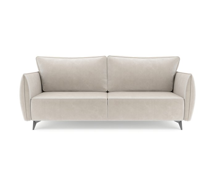 Прямой диван-кровать Осло бежевого цвета - купить Прямые диваны по цене 43990.0